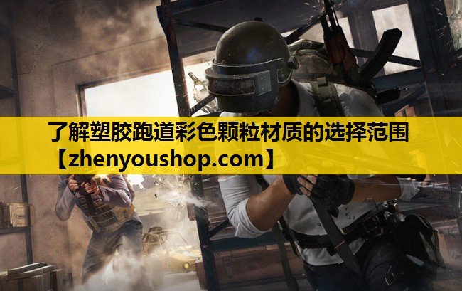 了解塑胶跑道彩色颗粒材质的选择范围
